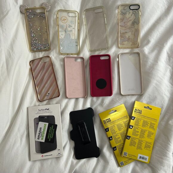 Lot of 9 iPhone 8 Plus or iPhone 7 Plus cases, 1 holster, 2 screen protectors - Picture 6 of 10